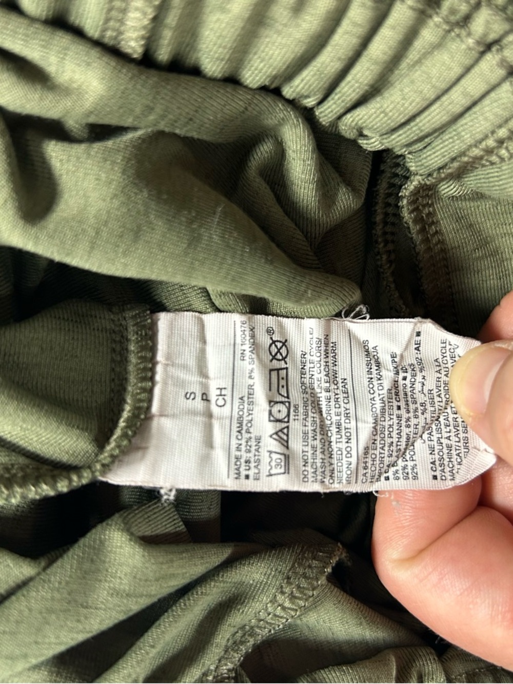 Old Navy Active Women’s Breath On Jumpsuit OliveGreen Sleeveless Wide Leg Small - Picture 12 of 12